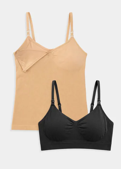HATCH The Essential Nursing and Pumping Bra & Tank Bundle