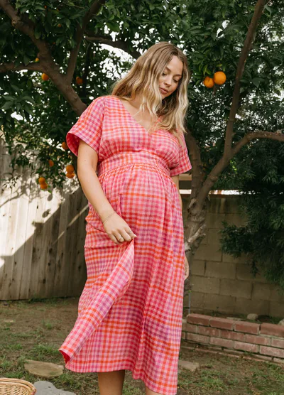 HATCH The Plaid Carolina Dress