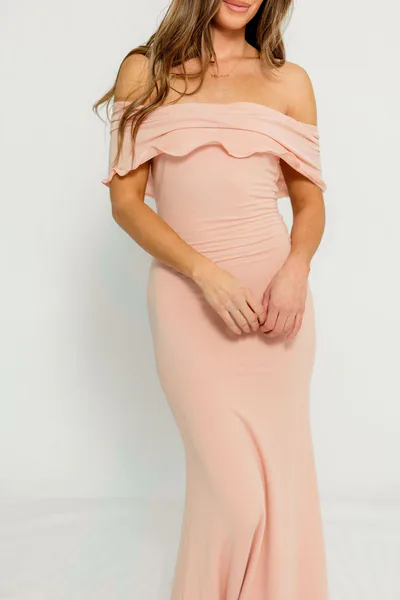 Worth Collective Tommie Maxi Dress in Dusty Rose - Bump Friendly (Size Up for Bump)