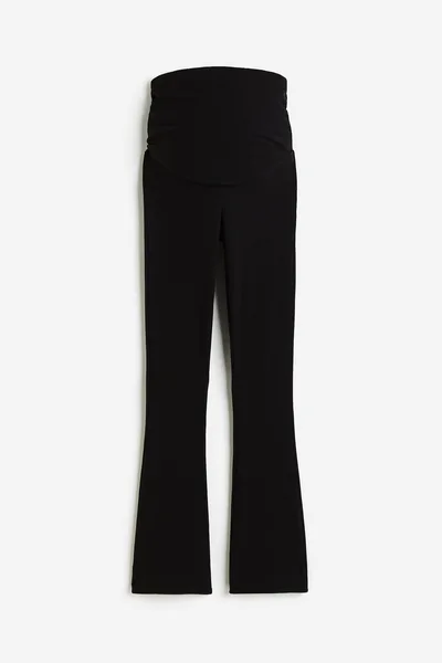 H&M MAMA Before & After Ribbed Pants