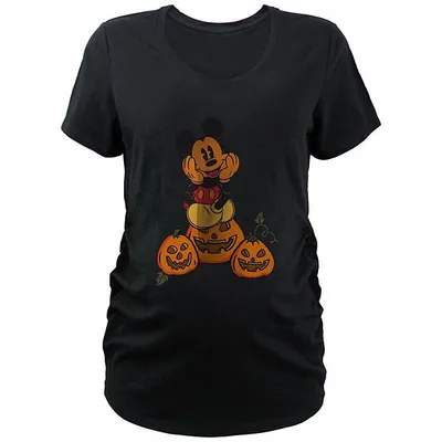 Kohl's Disney's Mickey Mouse Pumpkin Patch Maternity Graphic Tee