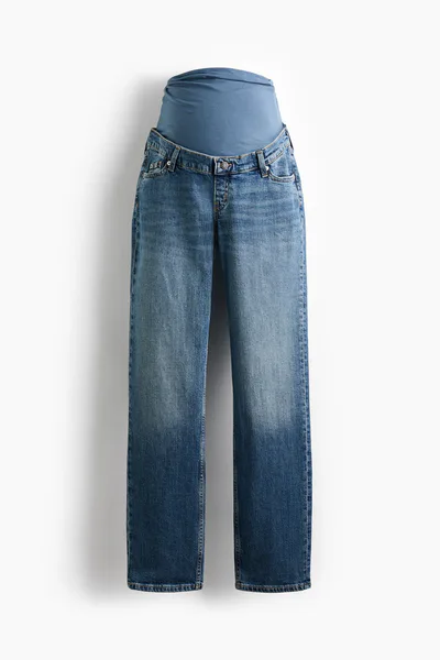 H&M MAMA Slim Straight High Waist Jeans