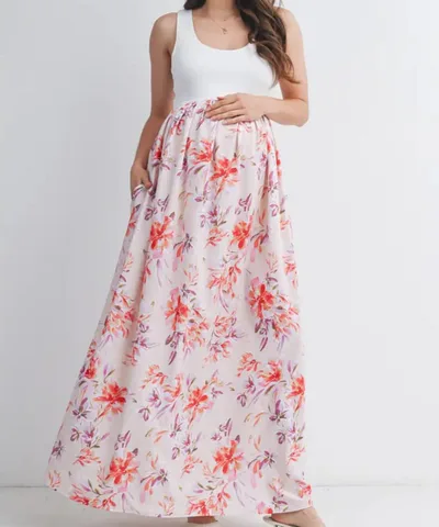 Bump City The Sophie Floral Maternity Maxi Dress