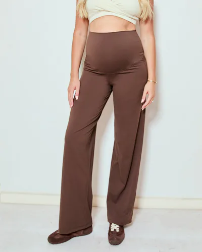 Soon Maternity Wide Leg Overbelly Leggings