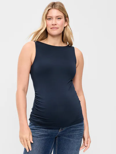 Old Navy Maternity Slit-Neck Tank Top