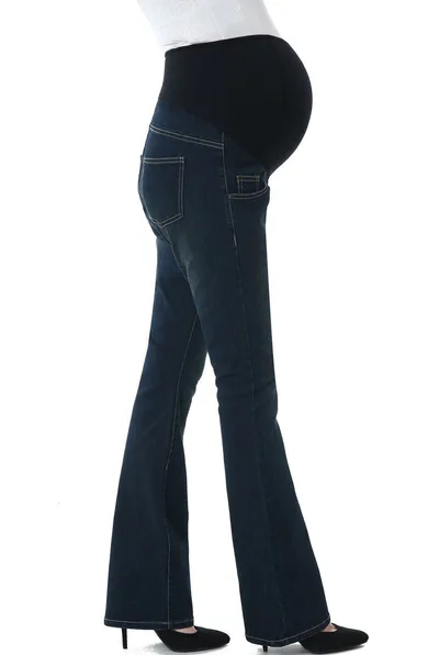 Kimi + Kai Kimi + Kai Maternity Modern Boot Cut Denim Jeans