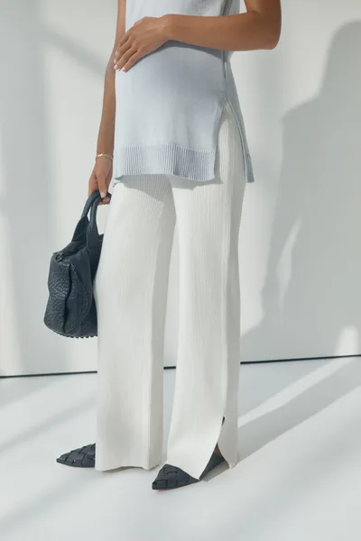 Legoe Heritage Grace Split Hem Pant