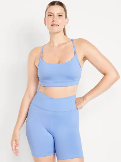 Old Navy Maternity Light Support CloudComfy Sports Bra