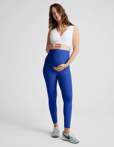 Beyond Yoga Spacedye™ Love the Bump Midi Maternity Legging