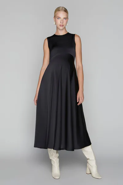 Apparalel Monroe Maternity Dress in Black