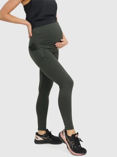 Angel Maternity Full length Active Maternity Leggings