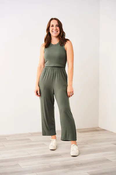 Latched Mama Latched Mama Ribbed Nursing Jumper