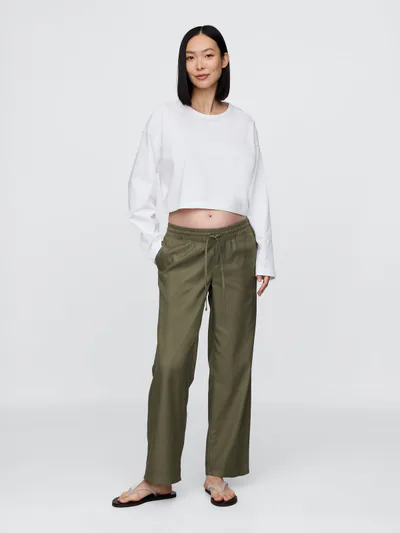 Gap Maternity Easy Wide-Leg Pants