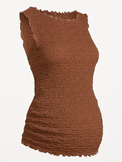 Old Navy Maternity Texured High-Neck Tank Top