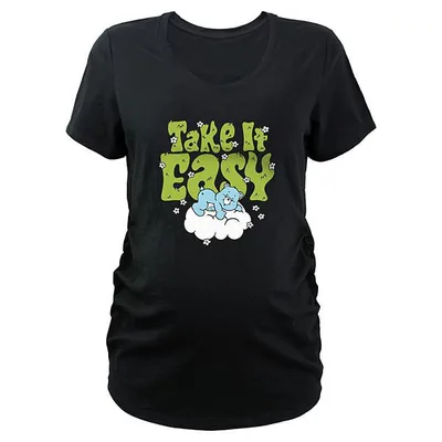 Kohl's Maternity Care Bears Play-A-Lot Bear Take It Easy Graphic Tee