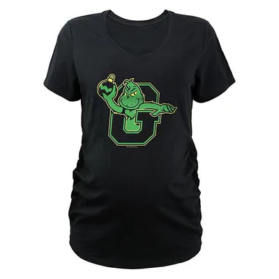 Kohl's Maternity Dr. Seuss Grinch Varsity Letter Ornament Graphic Tee