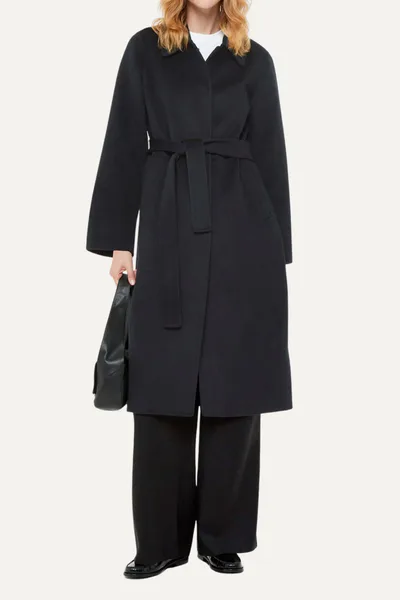 For The Creators Nell Belted Doubled Faced Coat