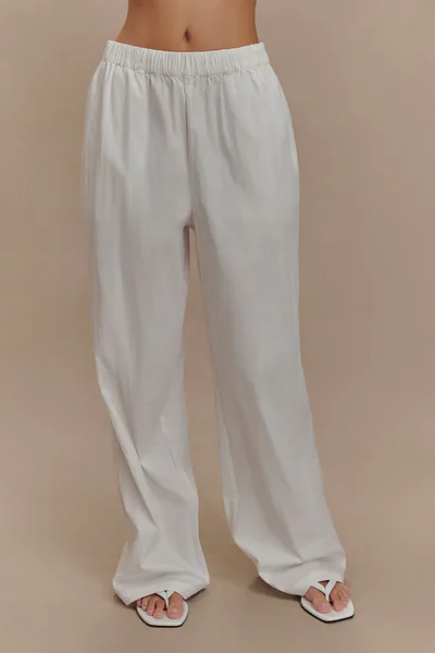 MESHKI Campbell Cotton Wide Leg Pants