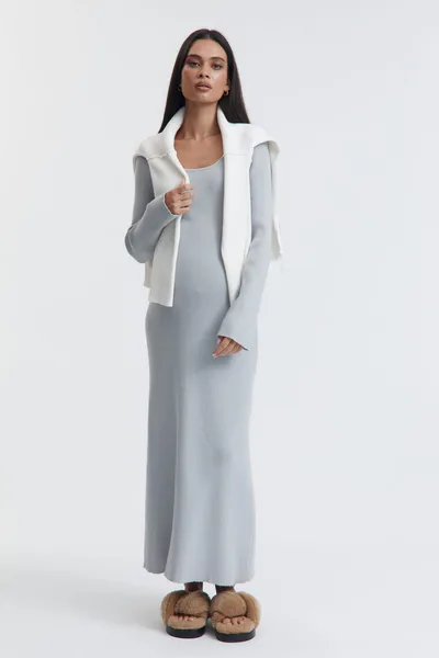 Legoe Heritage Valencia Dress (Misty Blue)