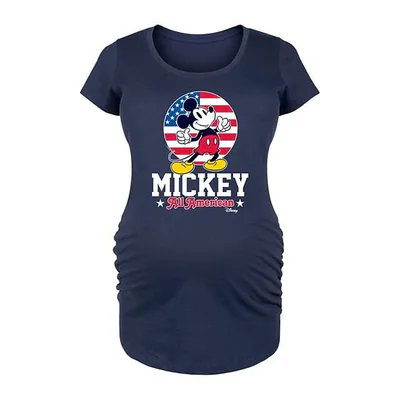 Kohl's Disney's Mickey Mouse Maternity All American Graphic Tee