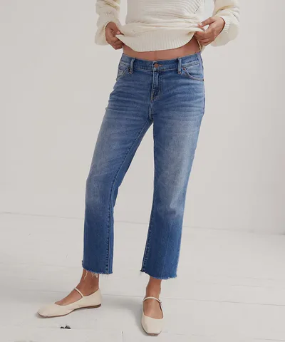 Bump City HATCH: The Crop Maternity Jean