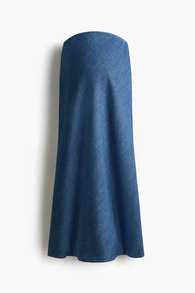 H&M MAMA Satin Slip Skirt