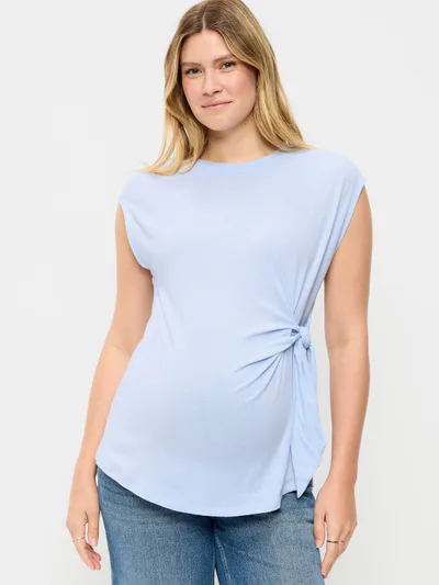 Old Navy Maternity Side-Tie Jersey Top