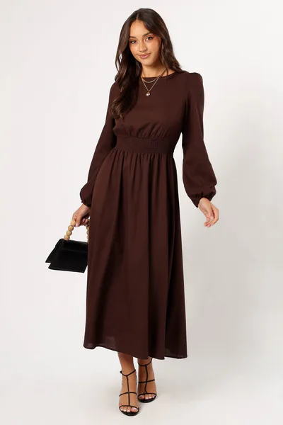 Petal & Pup Roman Long Sleeve Maxi Dress