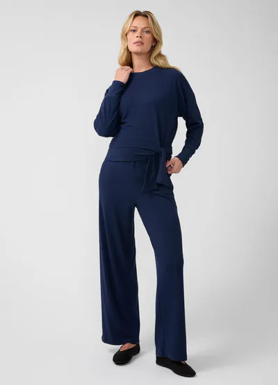 Ingrid & Isabel Wide Leg Knit Maternity Pant