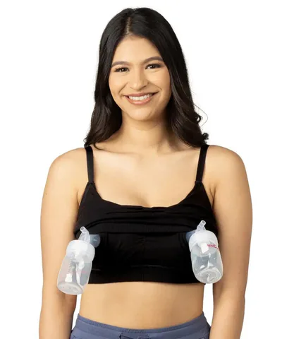 Bump City Sublime Bamboo Hands-Free Pumping Lounge & Sleep Bra