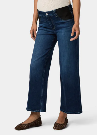 Ingrid & Isabel Paige Anessa High Rise Wide Leg Maternity Jeans