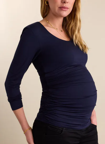 Isabella Oliver The Essentials Maternity Scoop Top