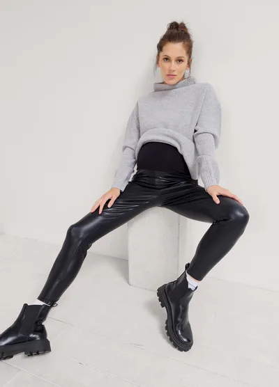HATCH The Vegan Stretch Leather Legging