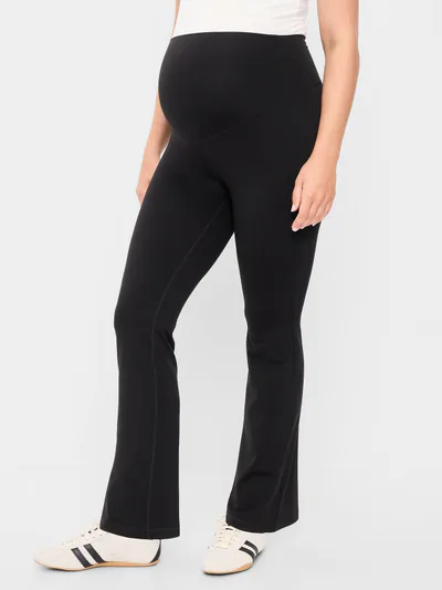 Old Navy Maternity Full-Panel StudioSmooth Flare Leggings