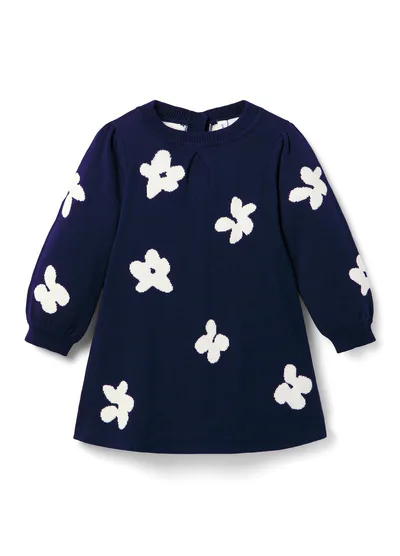 HATCH The Floral Sweater Dress