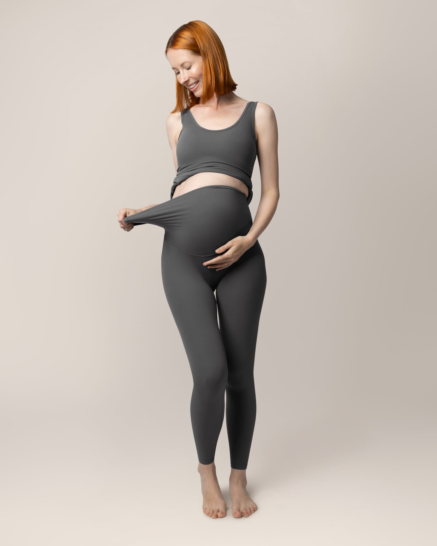 Kindred Bravely Grow with Me™ Maternity & Postpartum Legging | Stormy Grey