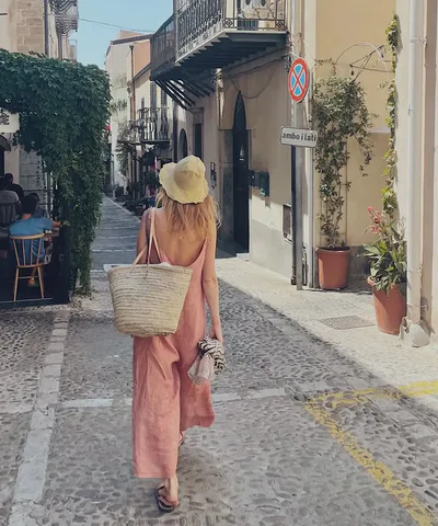 Bump City The Linen Jumpsuit (Gigi)