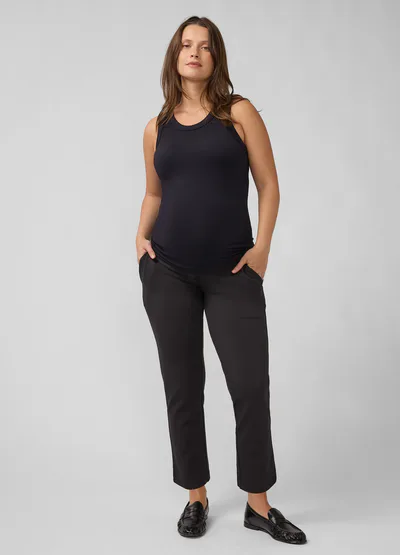 Ingrid & Isabel Slim Leg Ponte Maternity Ankle Pant