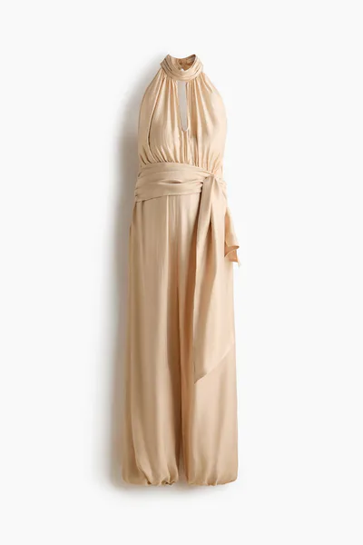 H&M MAMA Halterneck Jumpsuit