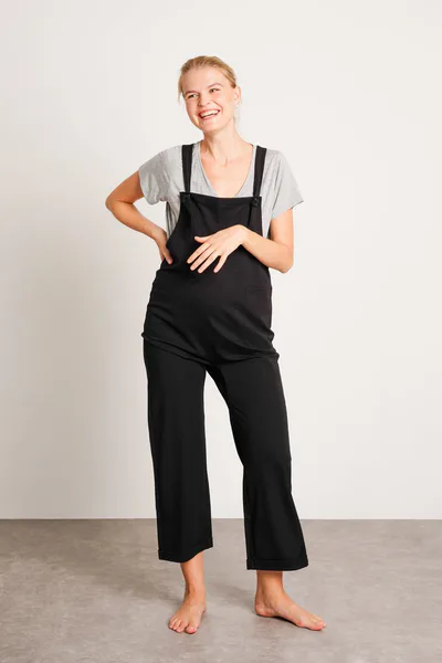 NOM Maternity Imogen Knit Overalls
