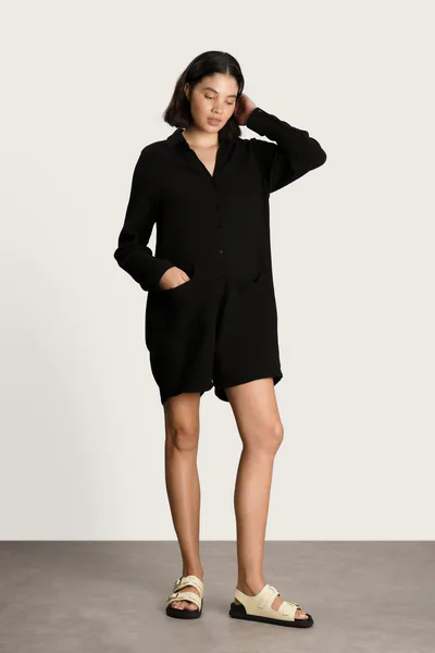 Milk & Baby Juniper Cotton Romper