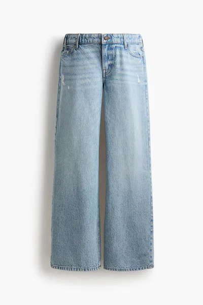H&M MAMA Wide Low Waist Jeans