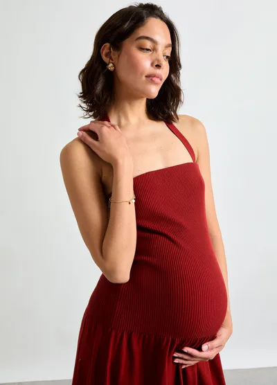 HATCH The Fiona Strapless Knit Dress