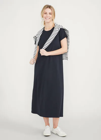 HATCH The Easy Going Nursing Tee Dress
