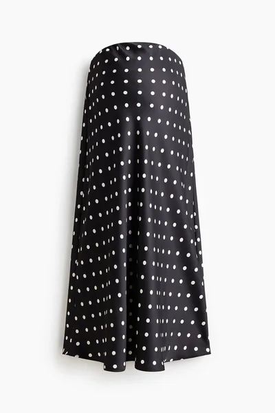 H&M MAMA Satin Slip Skirt