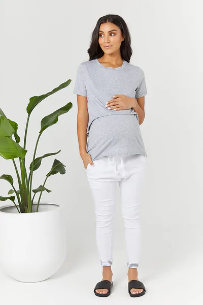 Legoe Heritage Valance Tee II (Grey Marle) - FINAL SALE
