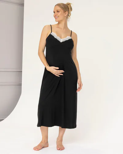 Angel Maternity Cora Maternity Nursing Lace Nightie