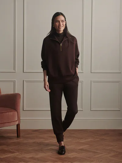 For The Creators The Slim Cuff Pant 27.5 Coffee Bean