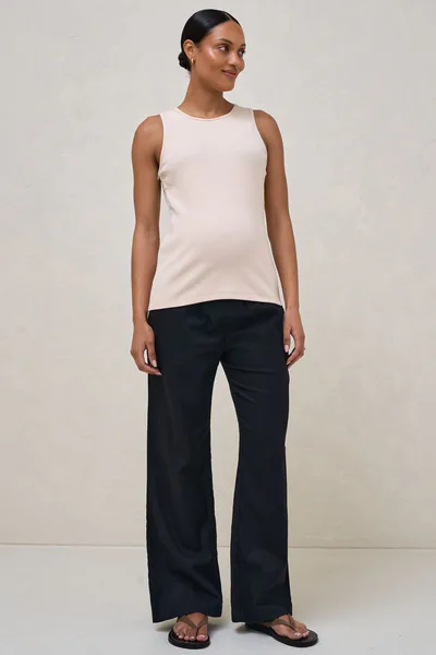 Bae the Label Something Else Nursing Tank - Almond
