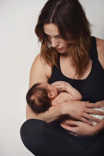 duoFit Maternity Activewear Everyday Nursing Sports Bra Black